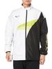 Breath Thermo Warmer Tennis and Easy To Move White X Lime Size Size L Jacket, Moisture-Wicking, Water-Repellent, In, Green, 62MEA520,