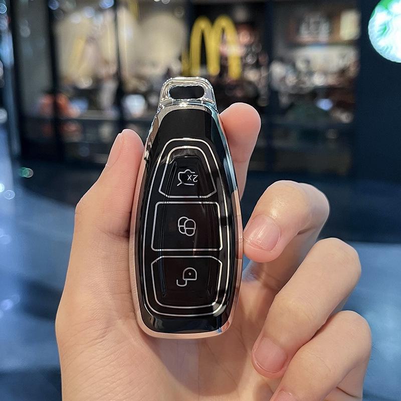 Key Cover Car Shell Buckle for Ford Focus Mondeo Kuga Bo Rui Territory - Fits Multiple Models