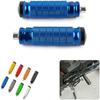 1 Pair Motorcycle Raised Pedal CNC Rearset Footrests Foot Rest Foot Pegs Pedal Rod Modified Accessories