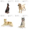 Static Beautifully Crafted Dog Figurines Of Labrador Retriever Doberman Pinscher And Breeds Husky