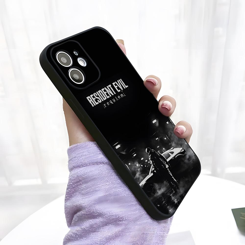 Чехол для телефона с игрой Resident Evil для IPhone 17 Pro Max 15 Pro 16 14 Plus 12 13 Mini 11 Pro Ударопрочный мягкий чехол
