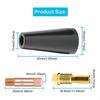 Flux Cores Gasless Nozzle Tips Heat Resistant Replacement Gasless Nozzles