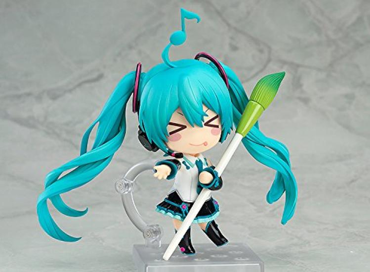 Nendoroid Character Vocal Series 01 Hatsune Miku V4 Chinese ABS PVC Painted Movable Figure Non-Scale &