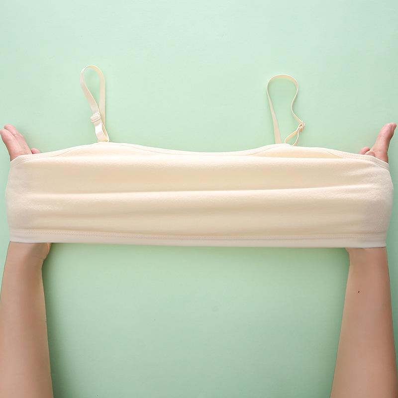 Однотонный тренировочный бюстгальтер для девочек 12-15 лет