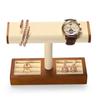 Woodten Watch Stand Watch Display Stand for Rings and Necklaces Wooden Jewelry Stand for Displaying Rings and Other Jewelry At Home White Watches,