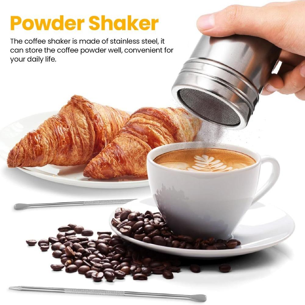 Portable Design Coffee Decorating Stencils Reusable Stencils Coffee Carving Pen For DIY Desserts