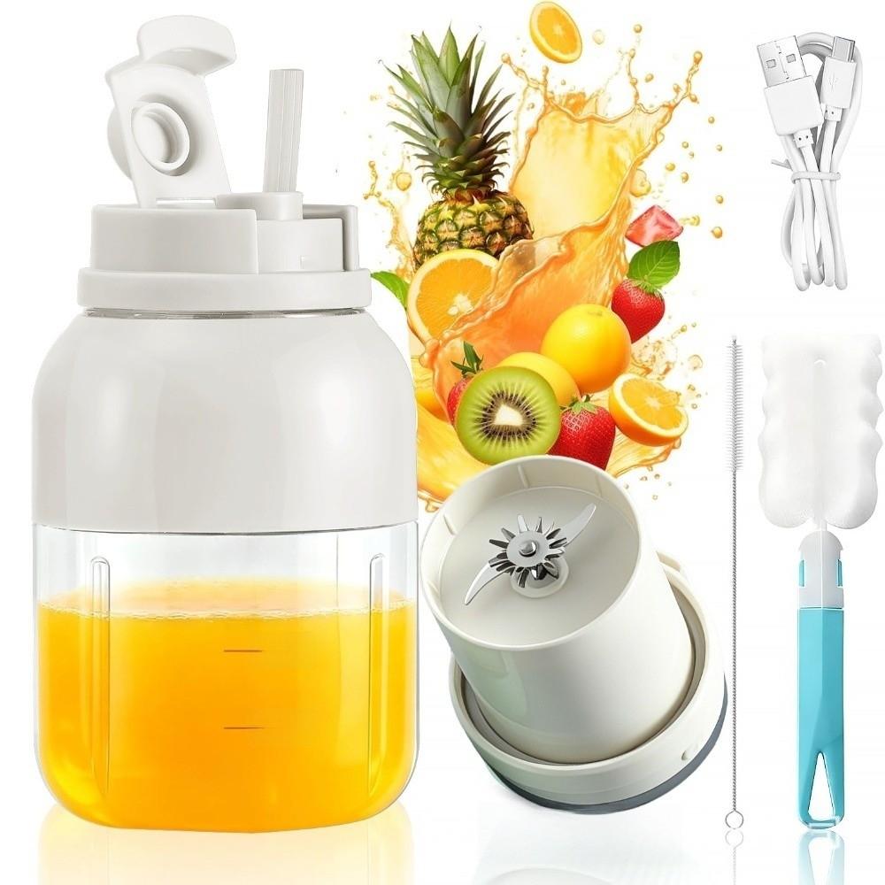 Wireless Design Portable Electric Juicer Cup USB Rechargeable Blender Outdoor Activities