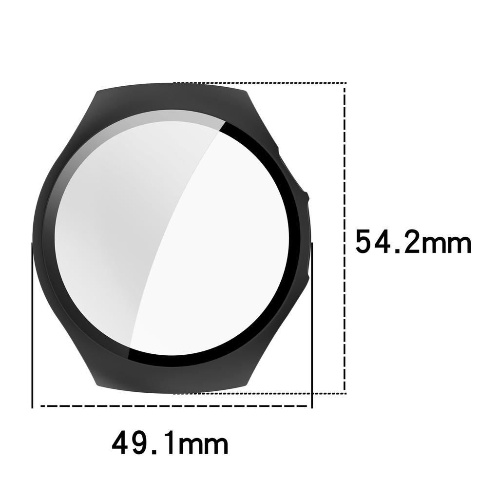 Hard PC Case Glass For Huawei Watch 5 42mm 46mm Bumper Shell Full Cover Screen Protector Smartwatch Accessories