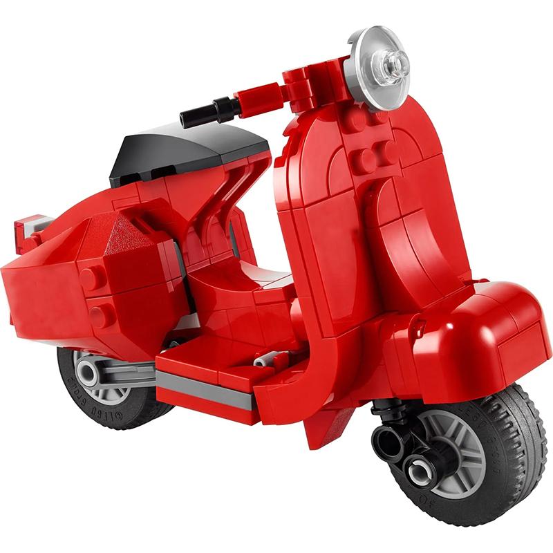 Garno Technical Vespas Motorcycle Collectible Ornament Building Block Model 40517 Construction Set for Boys Toys for Girls