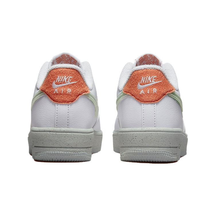 Nike Детские кроссовки Air Force 1 Crater GS Brushstroke White Orange-Trance Sail DX3067-100