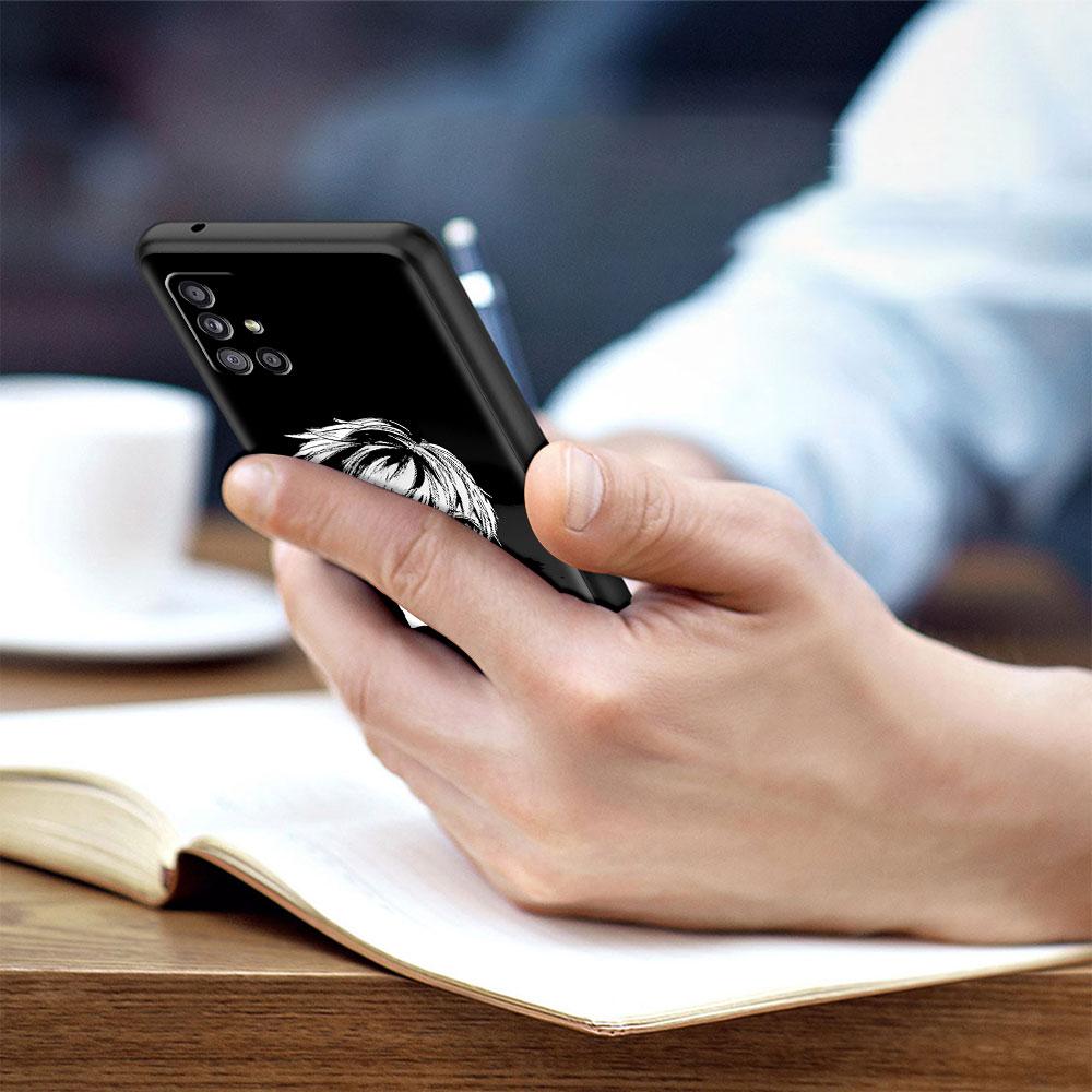 Чехол для Samsung Galaxy A52 A12 A51 A32 A71 A21s A22 A11 A02s A03 A23 A13 A53 A41 A31 A72, мягкий чехол для телефона Tokyo Ghoul Anime Sac