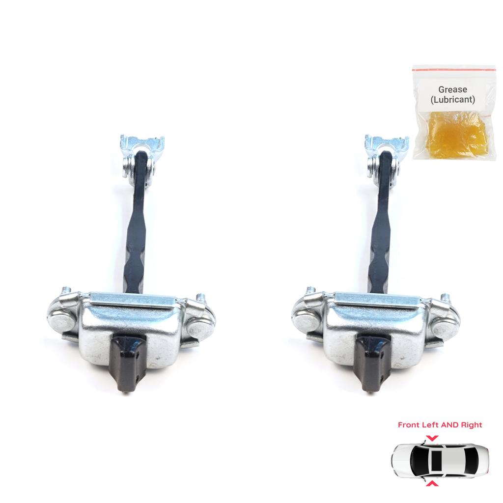 EDP1663-1 2 Pieces Front Door Hinge Brake Stop Check Assy Limiter Strap for Citroen C3 MK4 e-C3 2024-On Fiat Grande Panda 9846733780