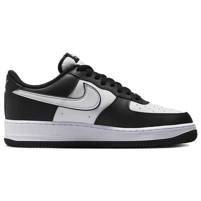 Nike Air Force 1 Low '07 White Swoosh Panda Sneakers DV0788-001