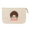 Monchhichi [Cosmetic Pouch] Double Flat Pouch/BOY Kamio Japan Accessory Case Character Goods Mail Order