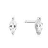 ANIA HAIE Marquise Solitaire 925 Silver Stud Earrings E059-02H