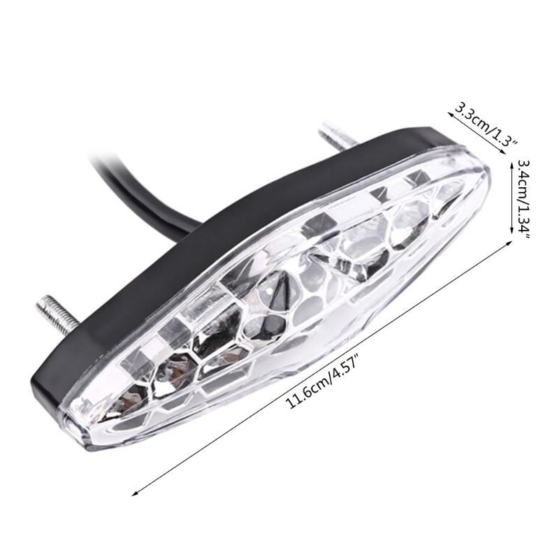 Светодиодный Стоп-сигнал Поворотники Задний Стоп-сигнал для Мотоцикла Мотобайка