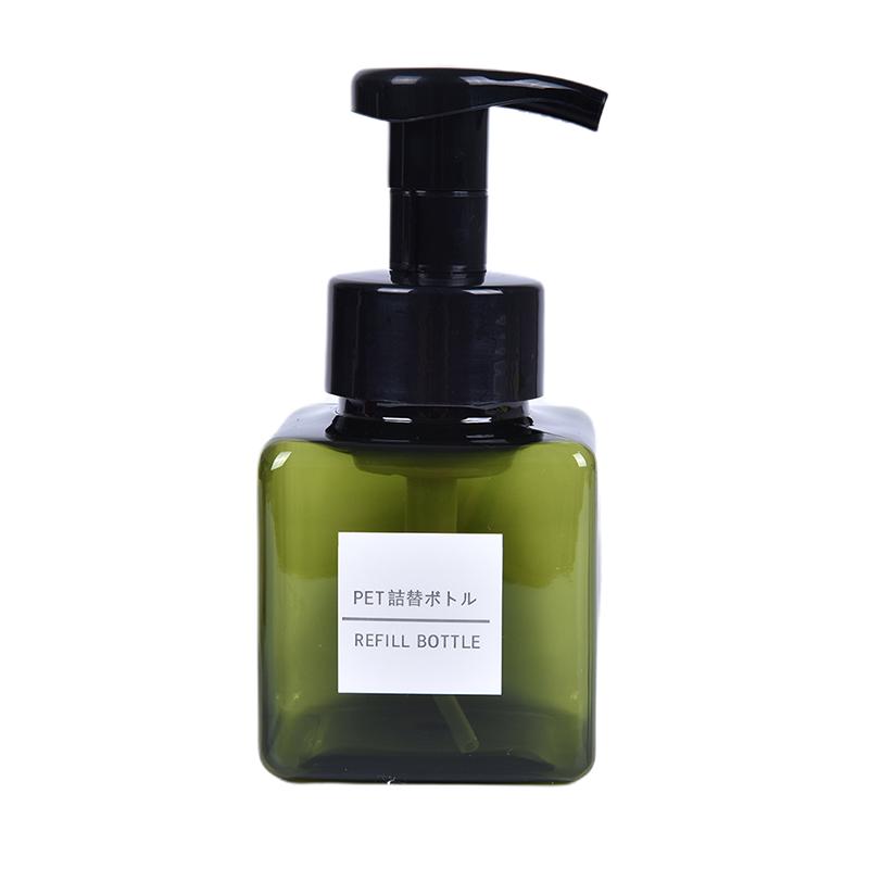 250 мл пенящаяся бутылка-дозатор для чистки лица портативная дорожная пенящаяся бутылка