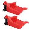 2Pcs Car Wheel Chock Detailing Washing Tool Tire Inserts Portable Practical Wheel Winder