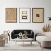 Минималистский стиль Геометрические абстрактные линейные фигуры Скандинавские постеры и принты Настенная живопись Холст Живопись Гостиная Домашнее украшение