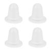 100pcs Bag Silicone Tattoo Ink Cap Cup Plastic Microblading Pigment Accessories Holder S