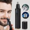 Professional Nose Hair Trimmer Rechargeable Automatic Shaving Nose Trimmer  Unisex
