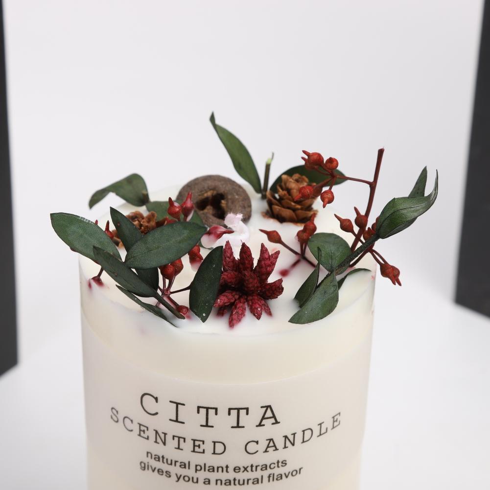 Свеча для ароматерапии, соевый воск, романтическая свеча-столб, рождественское украшение, домашний интерьер, ароматерапия