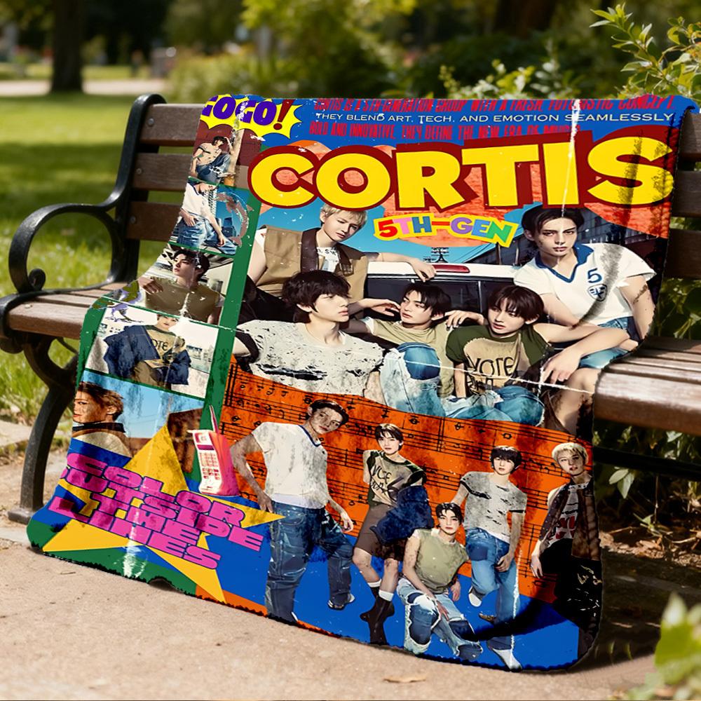 1 шт. Cortis Уличный мягкий плед Ультраплюшевый, Теплый, Универсальный и Легкий в уходе для Кемпинга, и