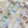 1 шт. Декоративные клейкие ленты для DIY Японская коллекция ароматных цветов Ваcи ленты Маскировочные ленты наклейки канцелярские товары