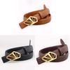 Fashion Leather Belt For Women With Smooth Buckle For Casual And Office Wear