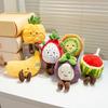 Fruits Plush Toy Dragon Fruit Pear Apple Strawberry Orange Avocado Kiwi Pineapple Durian Soft Stuffed Plush Toys Birthday Gift