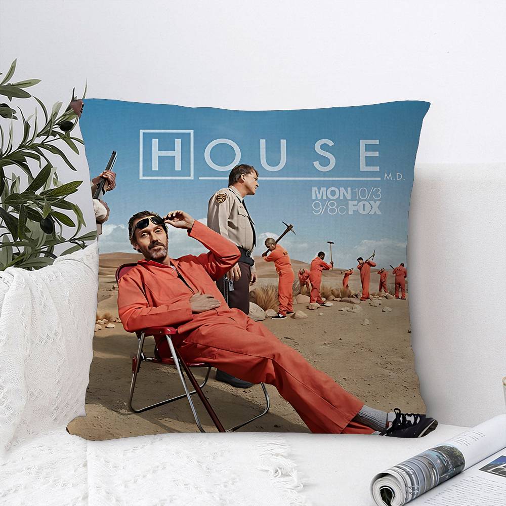 HHouse MD TV Series Personalized picture text home decorative pillows Household Gifts xcm