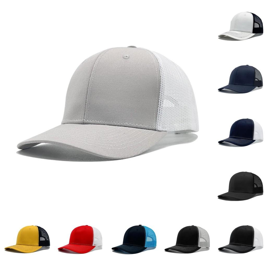 Baseball Cap Mesh Multiple Colors Sunshade Breathable Outdoor Cap Gift Fashion
