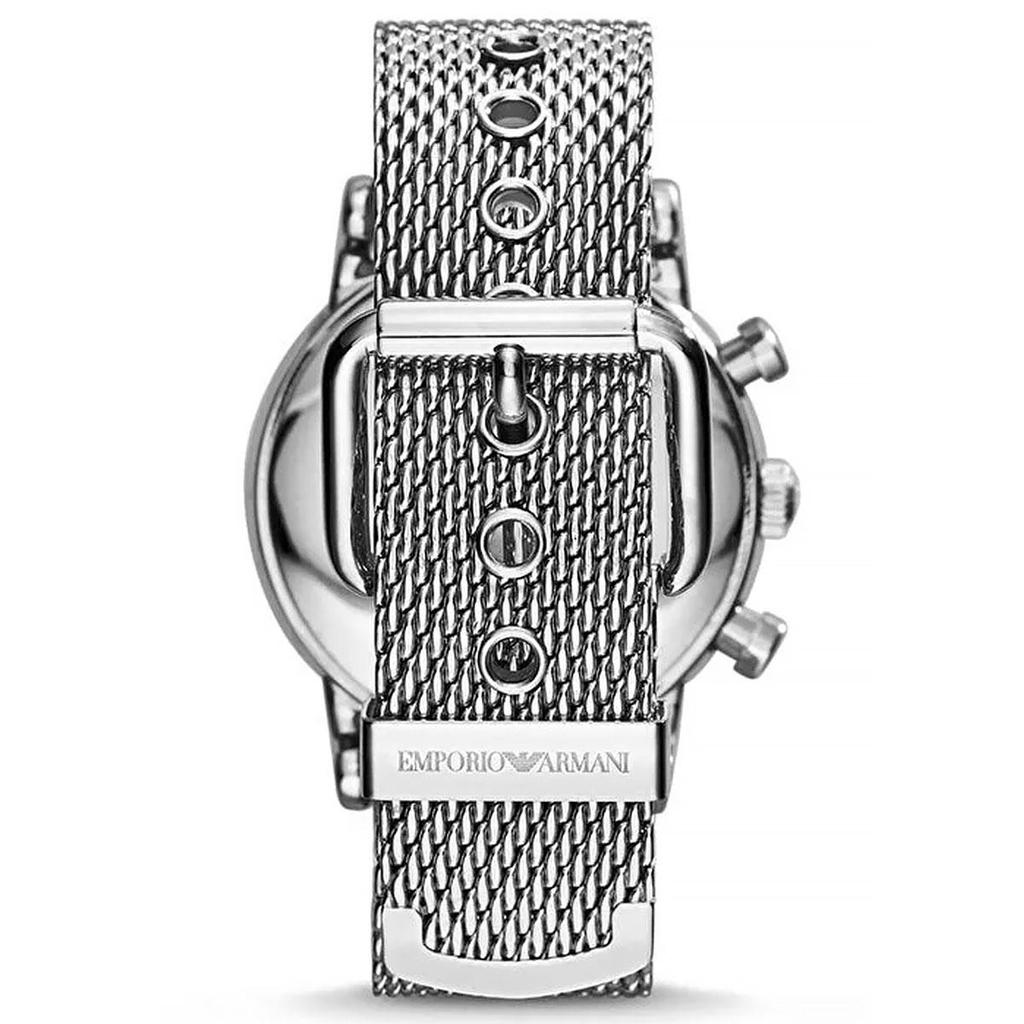 Emporio Armani AR1808 46 Mm Classic Chronograph Black Dial Men's Watch