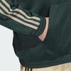 Adidas Originals Retro Classic Three Stripes Sports Stand Collar Long Sleeve Jacket Men Jacket Dark-Green JL8400
