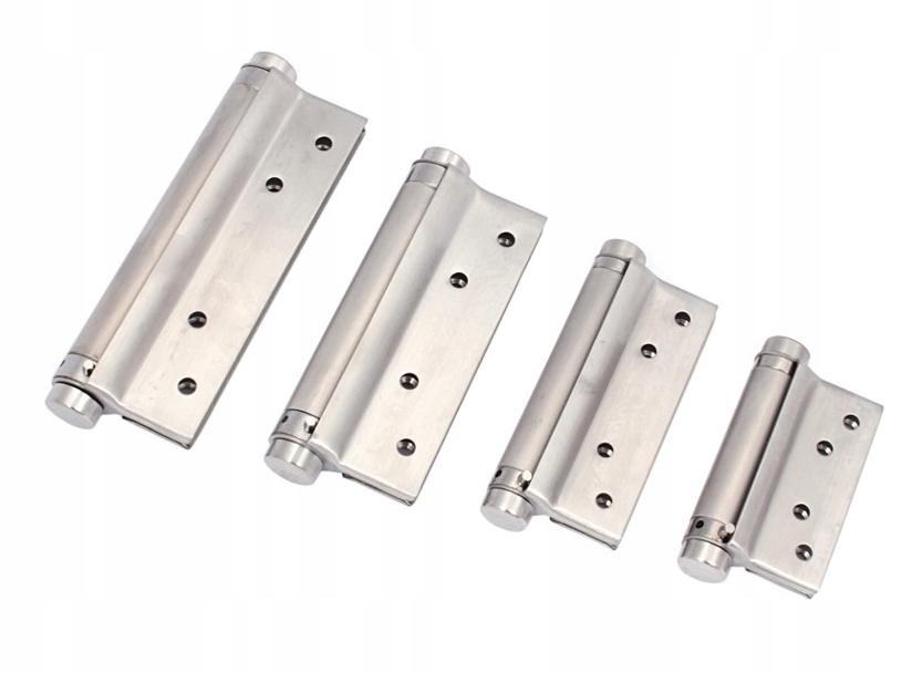 Single swing hinge 125mm stainless steel
