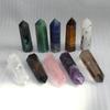 6070mm Natural Quartz Crystal Point Healing Obelisk Hexagonal Wand Decor Reiki