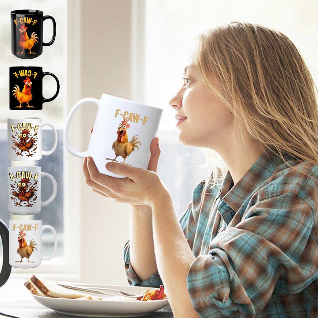 Creative Ceramic Mug With Handle For Coffee, Milk, Tea, Home