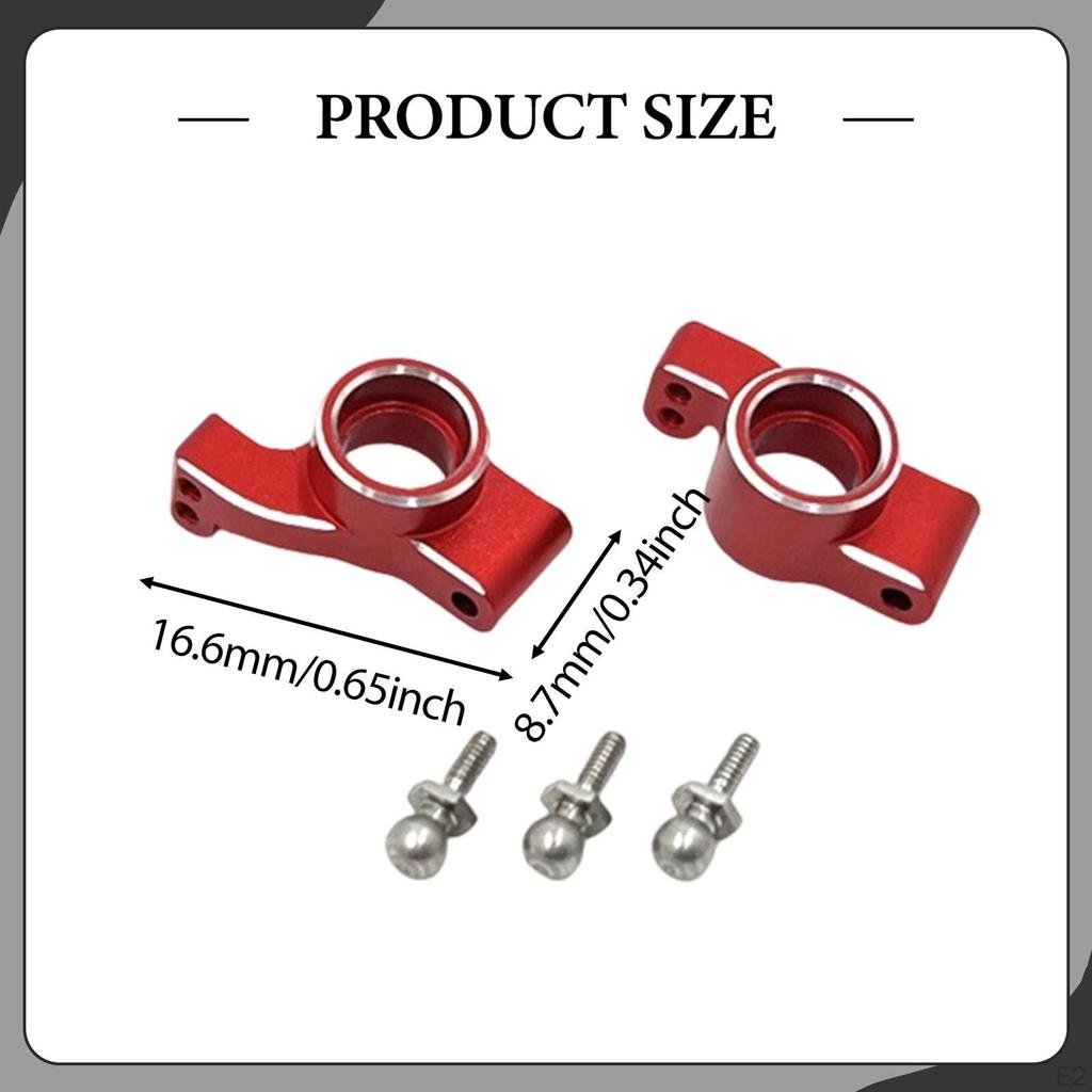 RC Rear Wheel Seat Cup Assembly Easy to Install Replacement Vehicle Parts for 244016 1/24 Car