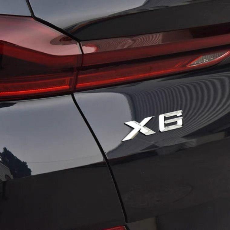 BMW X1-X7 Модифицированный Автомобиль 3D Задняя Наклейка с Буквами Эмблемы