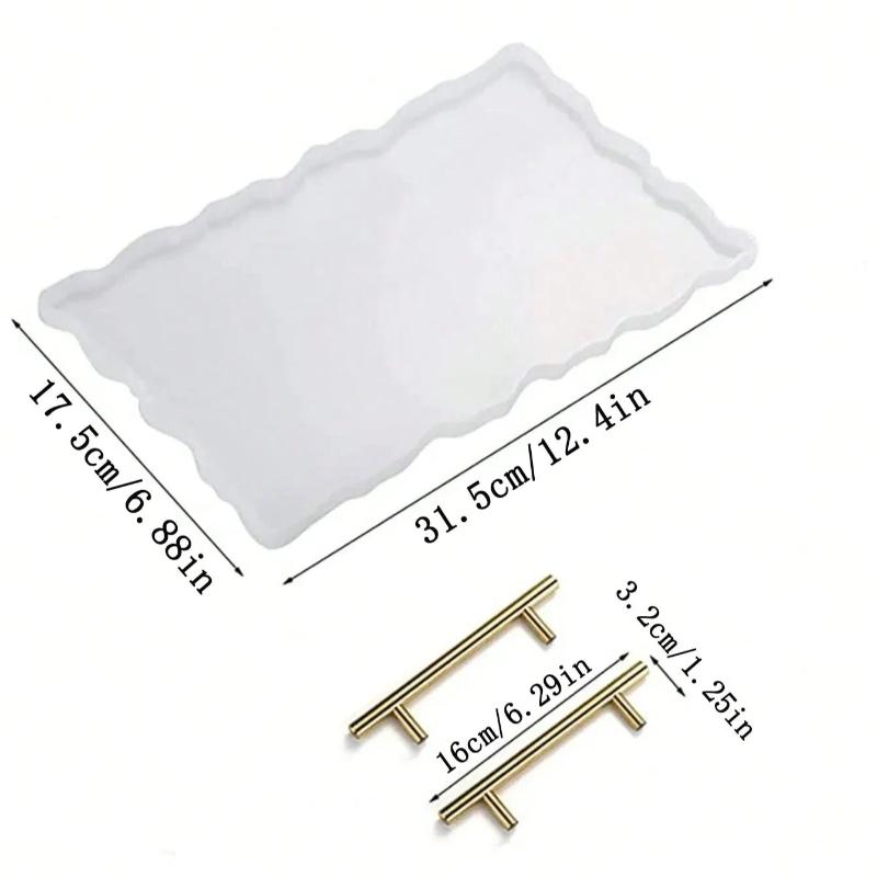 Кристальная форма-капельница с ручкой, набор материалов для DIY, силиконовая форма, подарок для украшения дома