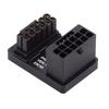 Cablecc 12VHPWR 16Pin Male To Female Power Modular Adapter Up Angle 360 Degree for 4080 5090TI Graphics Card 12+4P PCI-E 5.0 ATX3.0