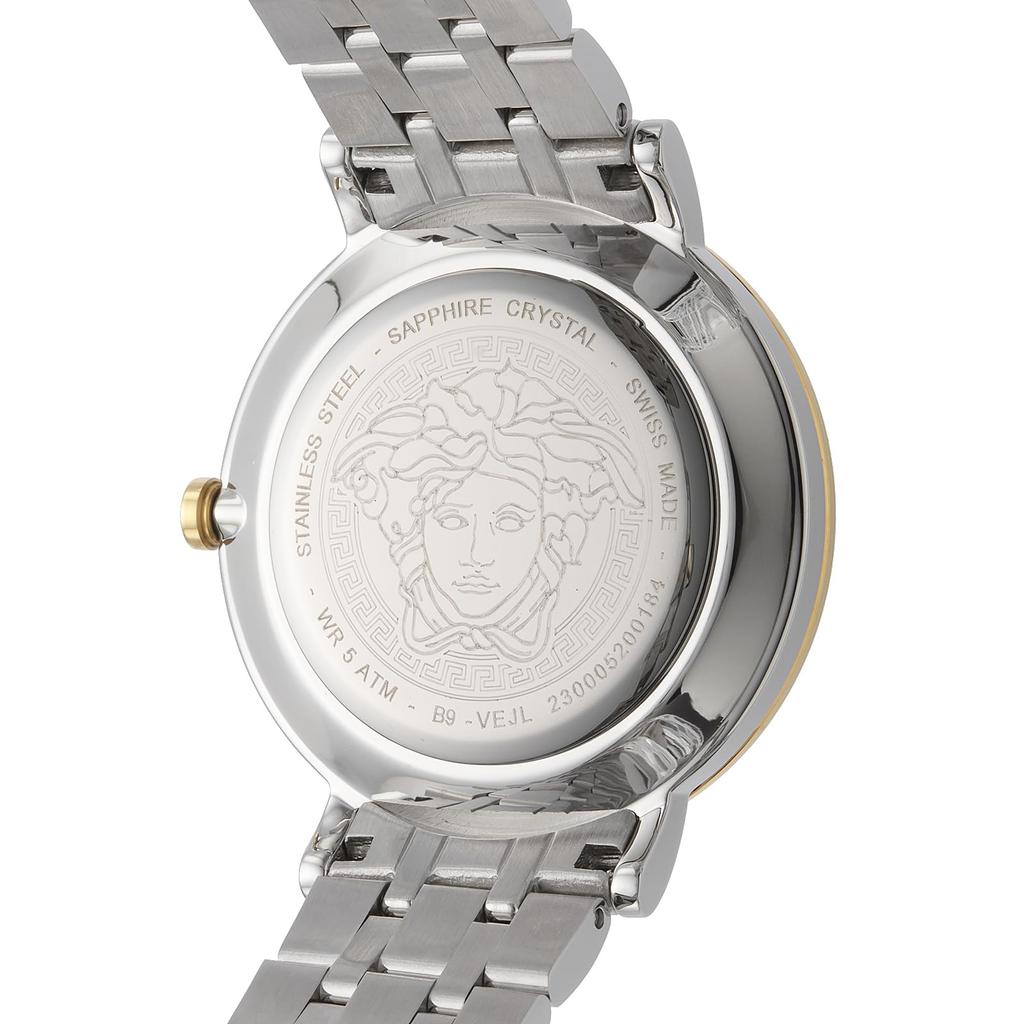 Watch Blue Dial Sapphire Glass Quartz 37MM Swiss Watch I Watch Brand VEJL00522 Silver [Versace] V-Eternal [Item]