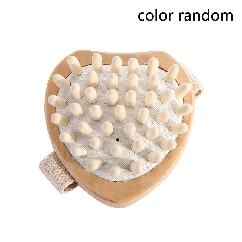 Антицеллюлитная щетка для тела, успокаивающее деревянное эфирное масло, спа, воздушная подушка, массажная расческа для волос, массажная щетка для кожи головы, массажер для тела