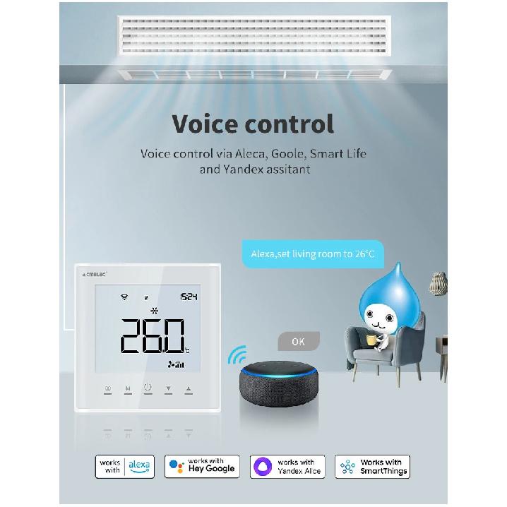 Tuya Wi-Fi VRF Кондиционер Умный Термостат Google Home Alexa DuerOS
