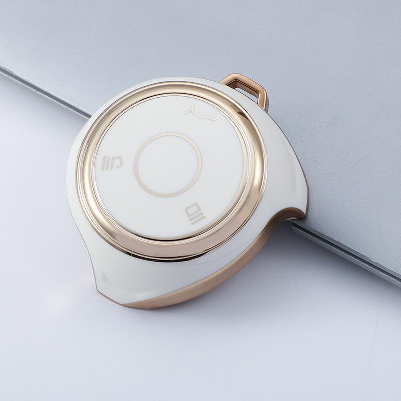 Nezha V/U Pro Gold-Edged Key Cover: Stylish Protective Case for New Energy Vehicle