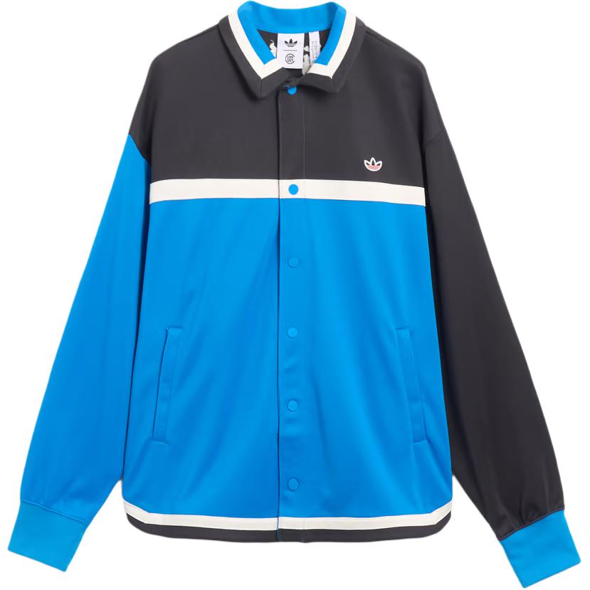 Adidas X CLOT Edison Chen Warmup Jacket Ярко-синяя мужская уличная одежда IY8665