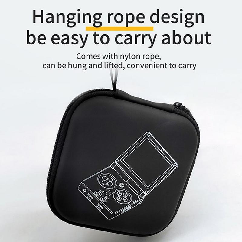 Чехол для переноски для RG35XX SP Защитные дорожные жесткие чехлы Сумка для хранения Органайзеры для игровых картриджей и зарядного кабеля