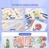 Набор мягких маркеров с блестками True Color для детей и ведения дневника