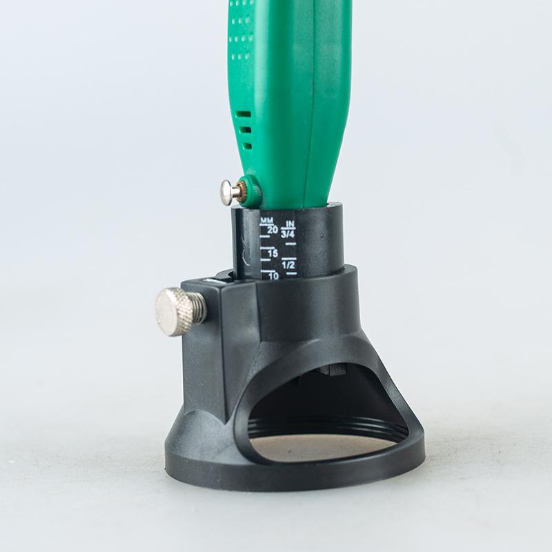 Guide Attachment Twist Drill Bit Rotary Router Milling Cutter Wood Carving Tool Kit Dedicated Locator Woodwork Tool For Dremel