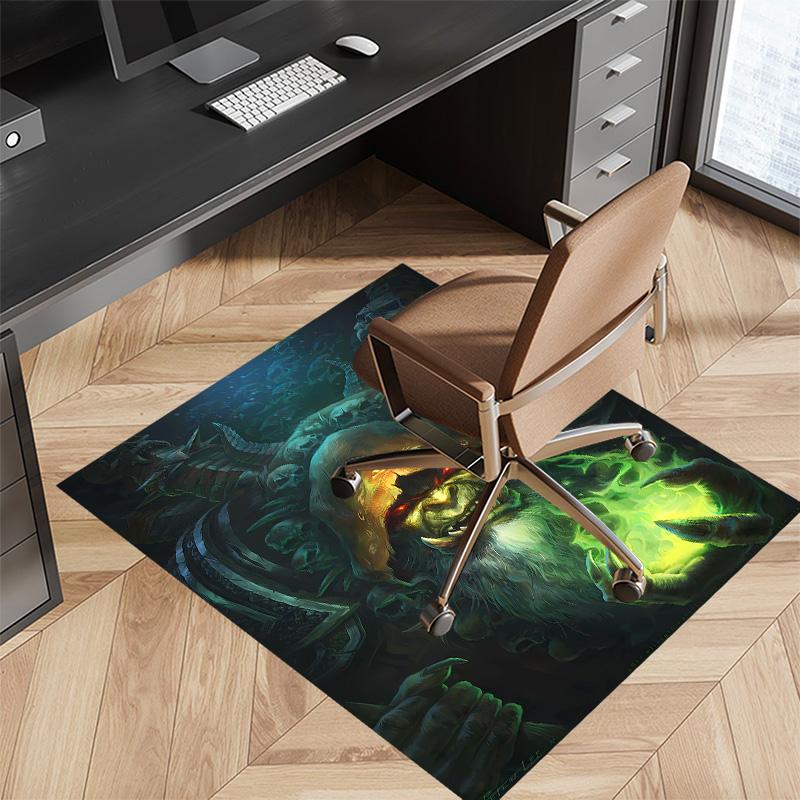 World of Warcraft characters2 Printed Absorbent Washable Carpet, Non-Slip Bathroom Mats, Kitchen Rugs, Yoga Mat,Living Room Entrance, Camping Picnic R